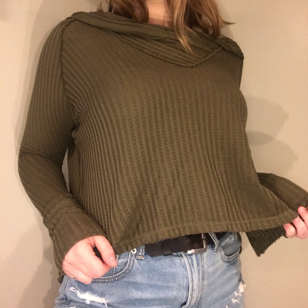 Cropped Sweater Size M